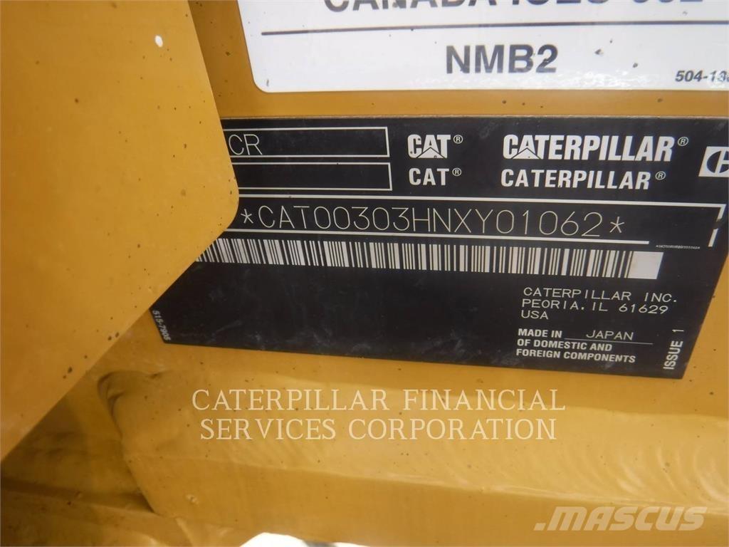 CAT 303-07CR Pelle sur chenilles
