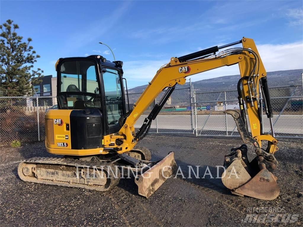 CAT 303.5-07 Pelle sur chenilles