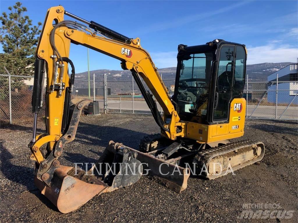 CAT 303.5-07 Pelle sur chenilles
