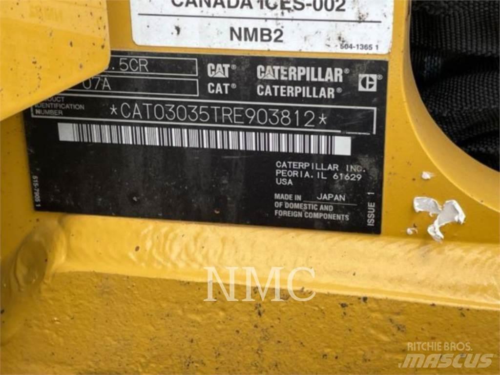 CAT 303.5-07CR Pelle sur chenilles