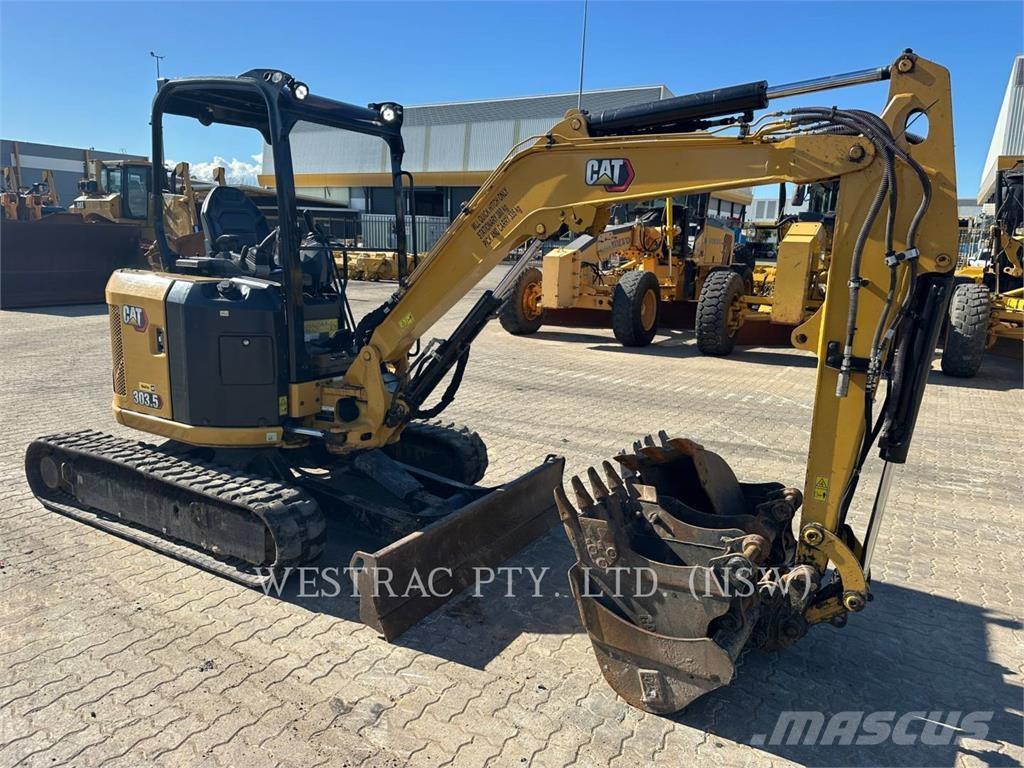 CAT 303.5-07CR Pelle sur chenilles