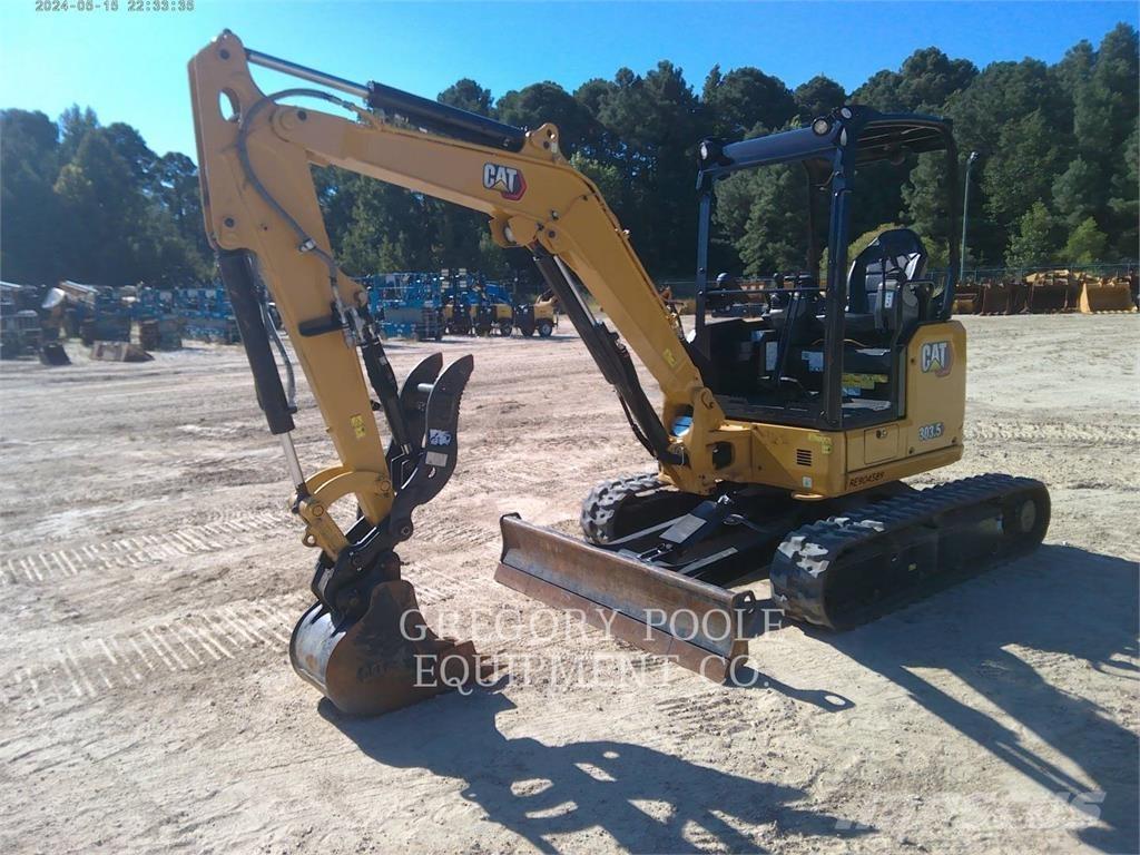 CAT 303.5-07CR Pelle sur chenilles