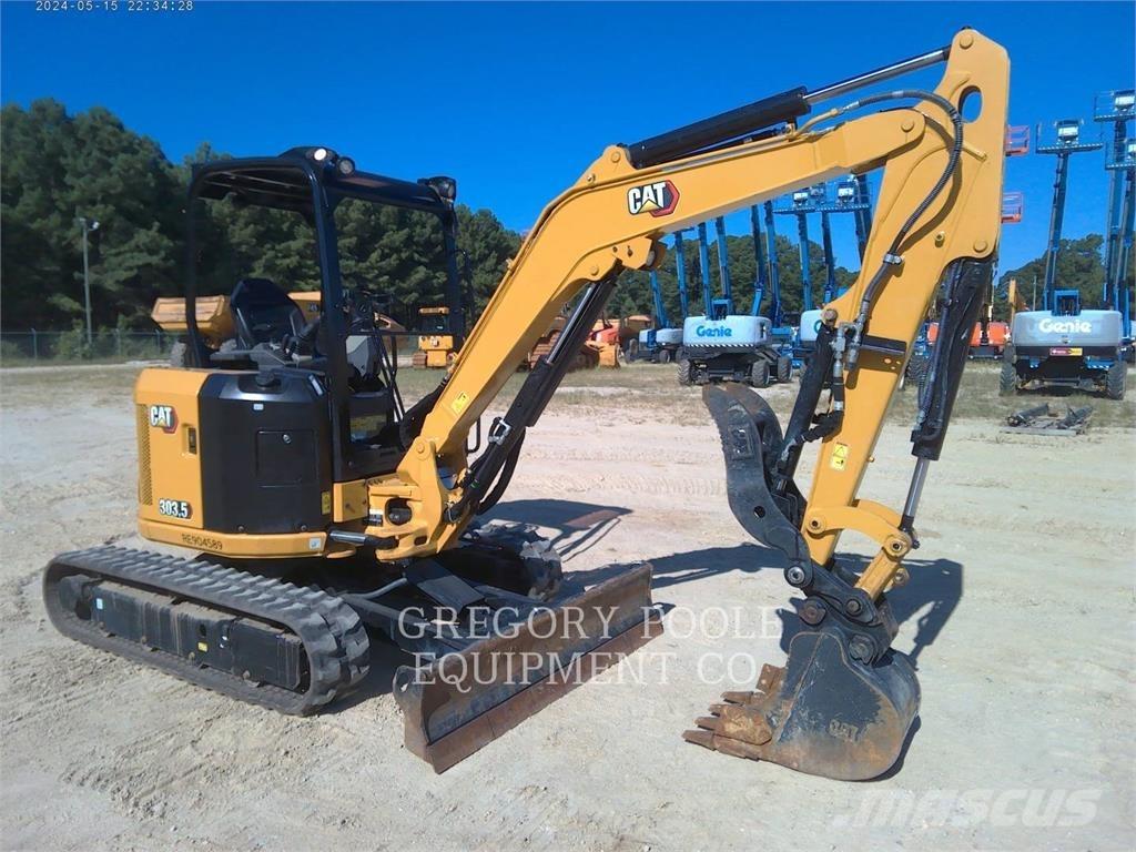 CAT 303.5-07CR Pelle sur chenilles