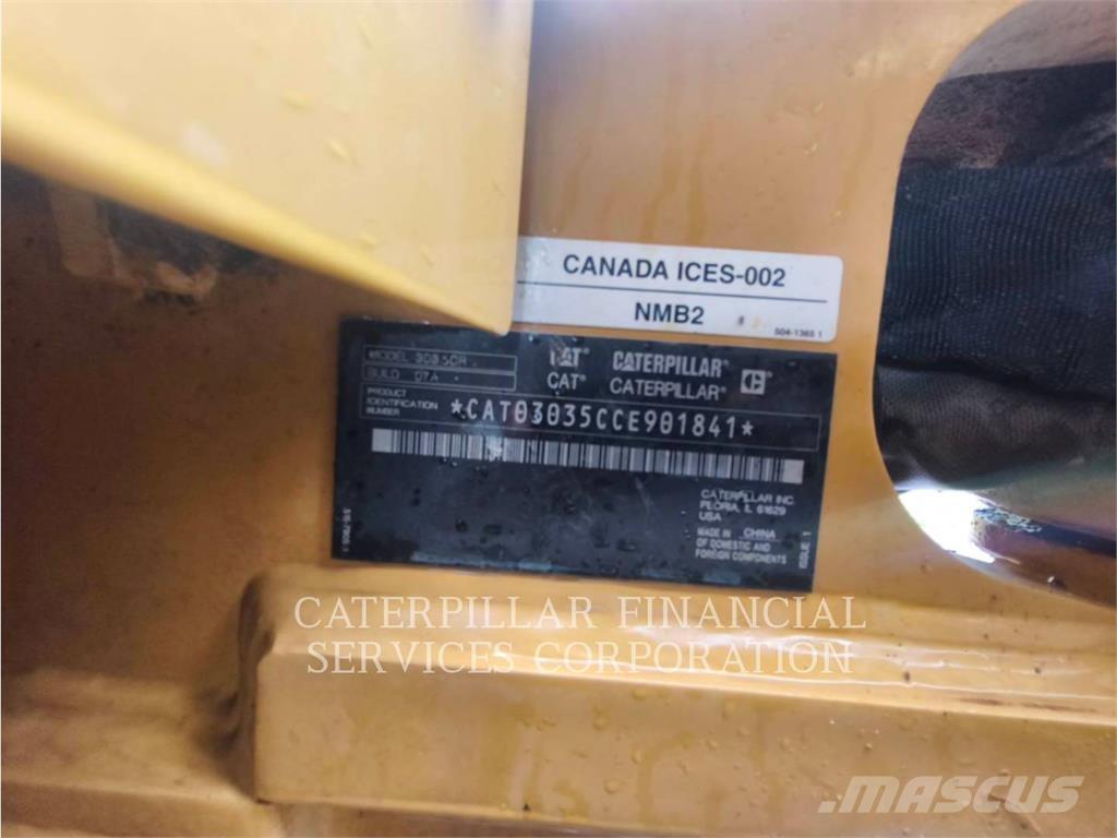 CAT 303.5-07CR Pelle sur chenilles