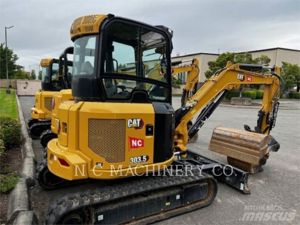CAT 303.5 CRCB Pelle sur chenilles