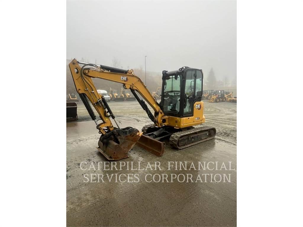 CAT 303.507CR Pelle sur chenilles