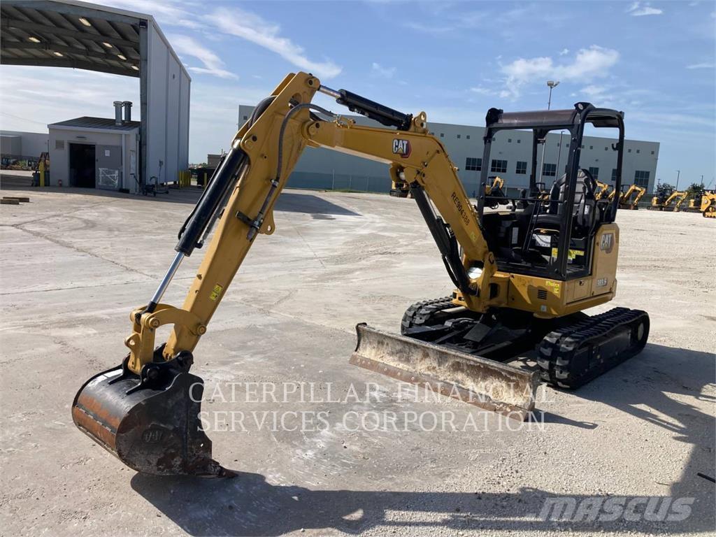 CAT 303.507CR Pelle sur chenilles