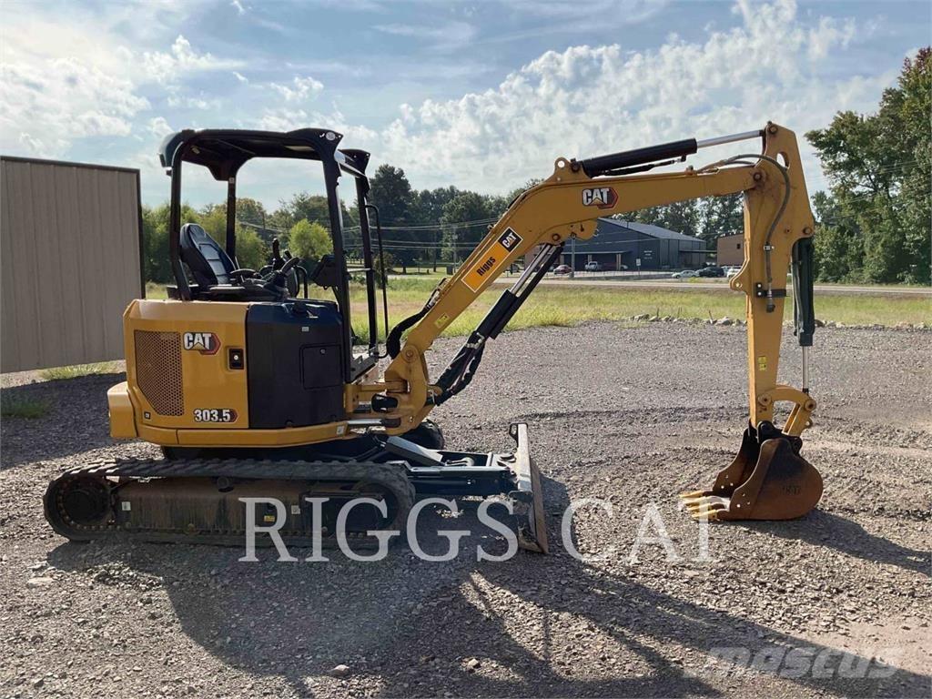 CAT 303.507CR Pelle sur chenilles