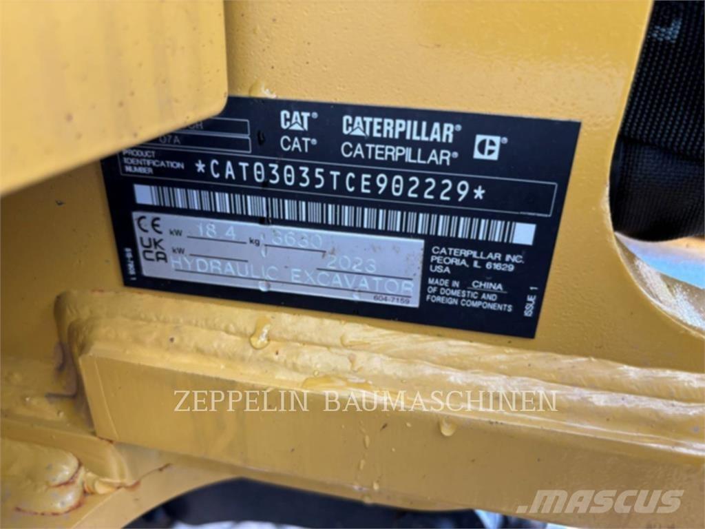 CAT 303.5CR-07 Pelle sur chenilles