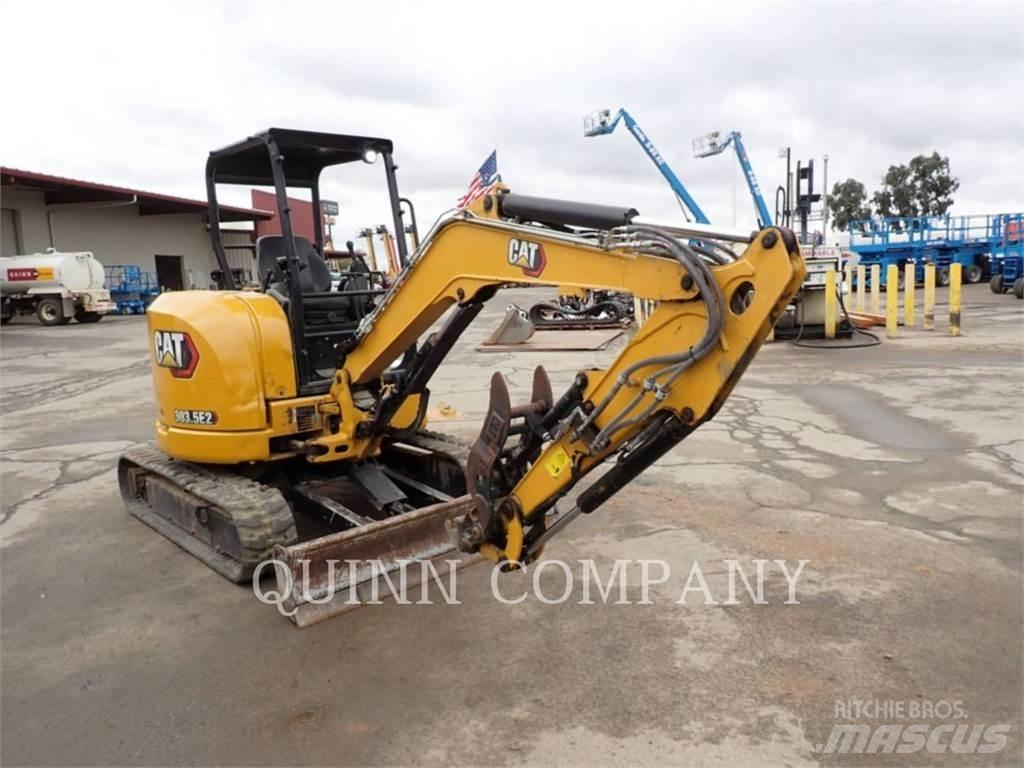 CAT 303.5E2 Pelle sur chenilles
