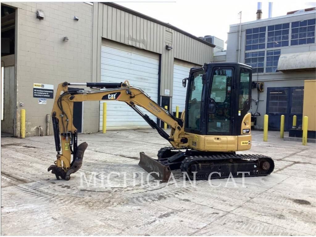 CAT 303.5E2 ATQ Pelle sur chenilles