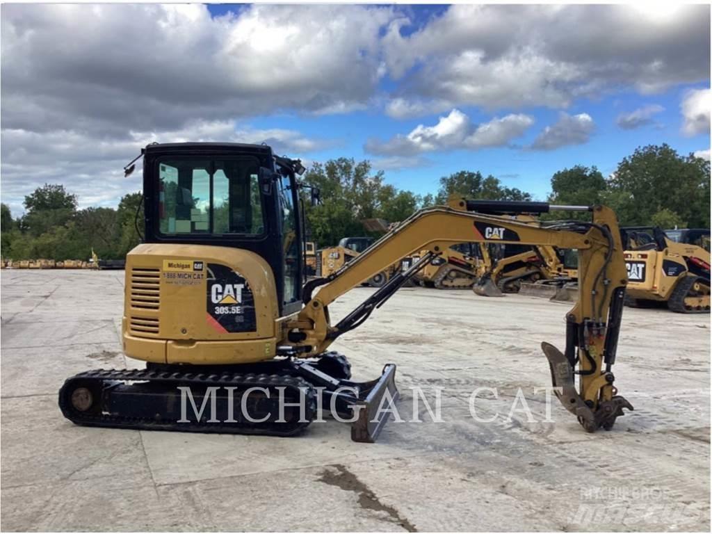CAT 303.5E2 ATQ Pelle sur chenilles