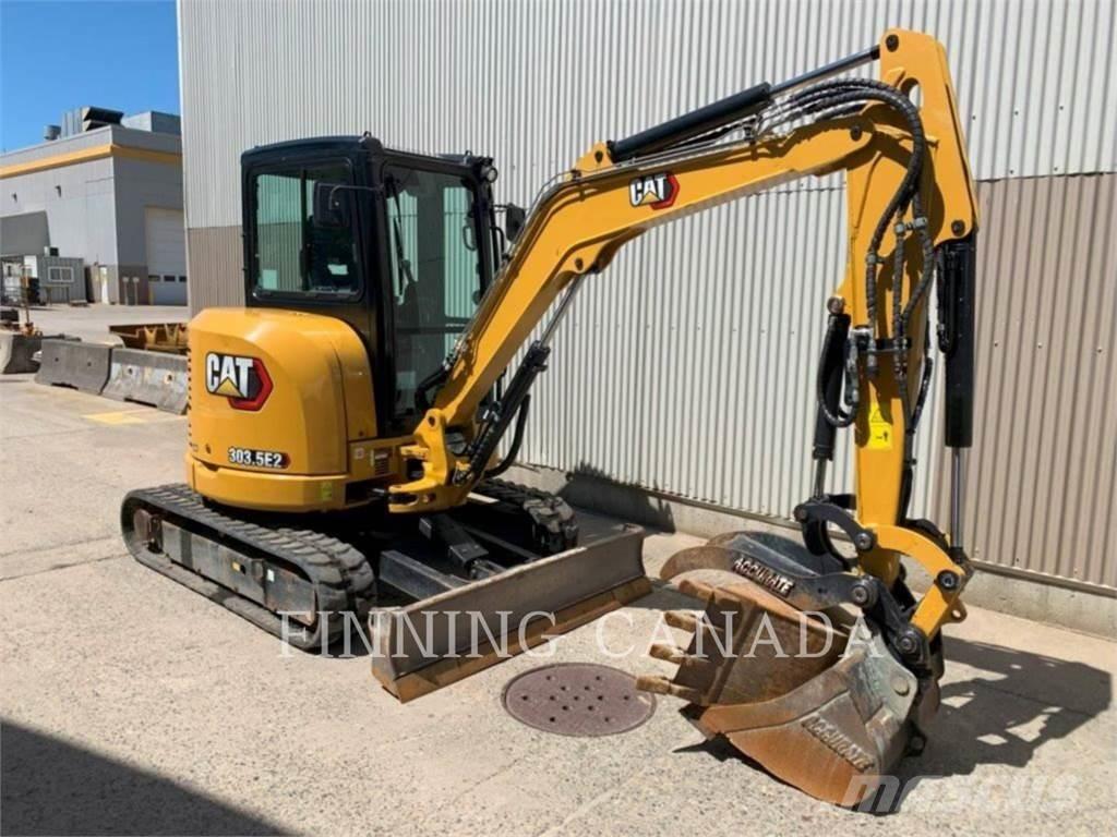 CAT 303.5E2 CR Pelle sur chenilles