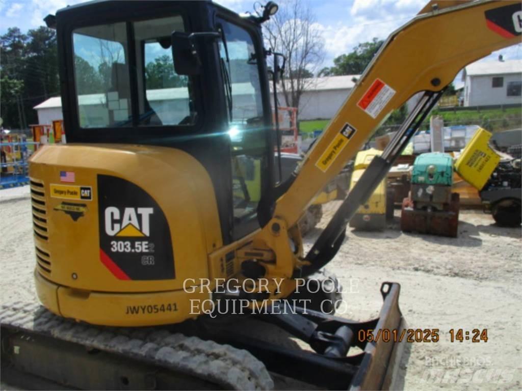 CAT 303.5E2CR Pelle sur chenilles