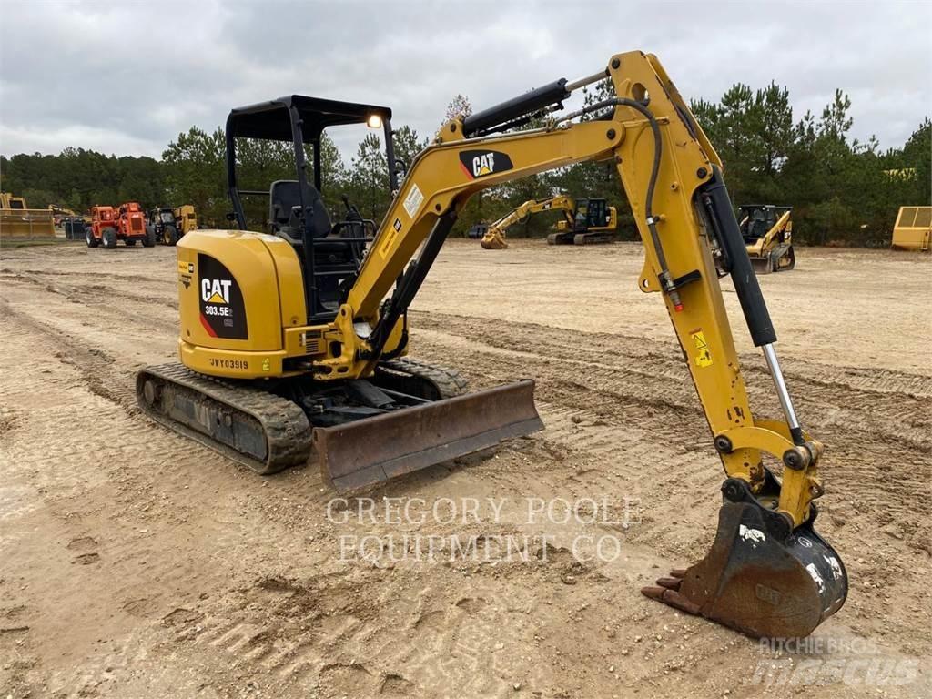 CAT 303.5E2CR Pelle sur chenilles