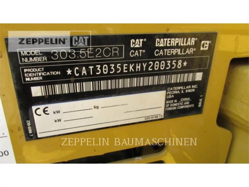 CAT 303.5ECR Pelle sur chenilles