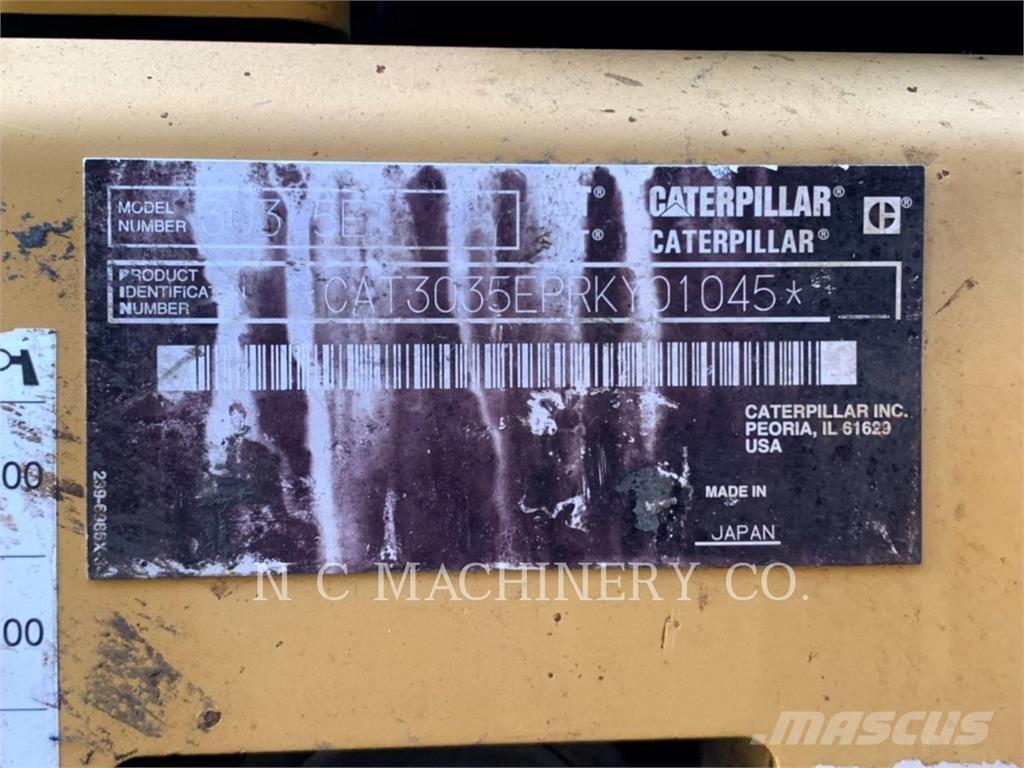 CAT 303.5ECRCN Pelle sur chenilles