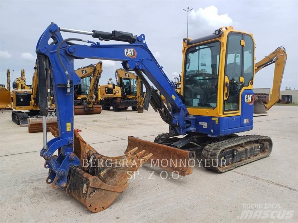 CAT 303 CR Pelle sur chenilles