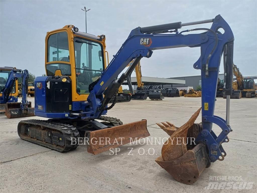 CAT 303 CR Pelle sur chenilles