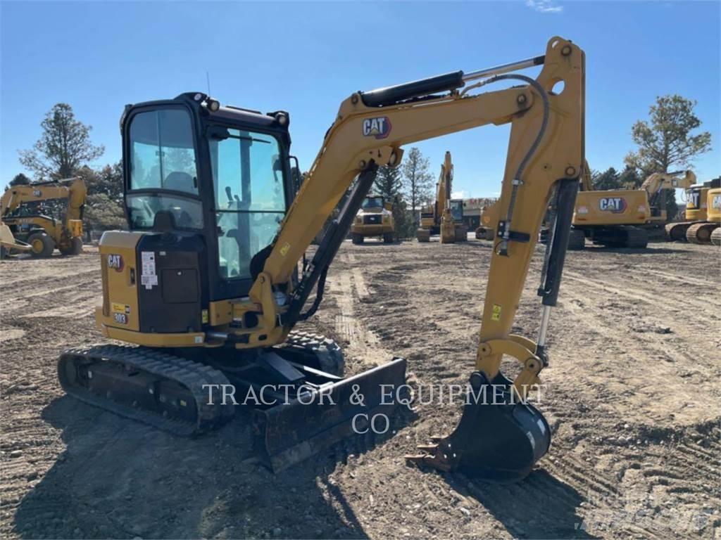 CAT 303 CRCB Pelle sur chenilles