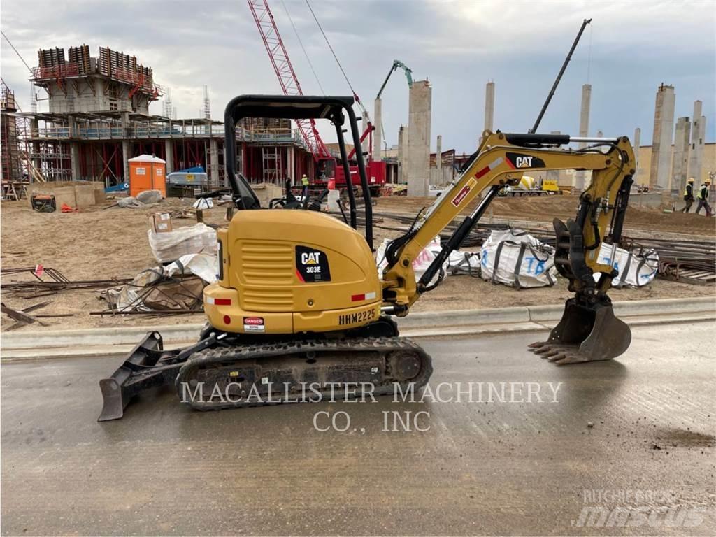 CAT 303ECR Pelle sur chenilles