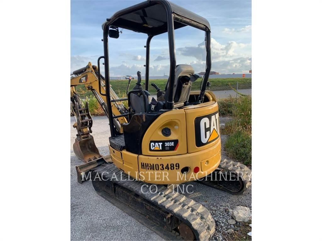 CAT 303ECR Pelle sur chenilles