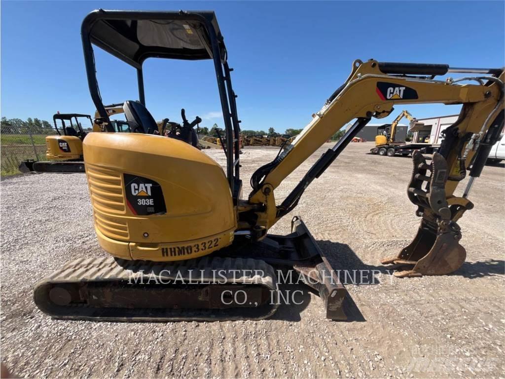 CAT 303ECR Pelle sur chenilles