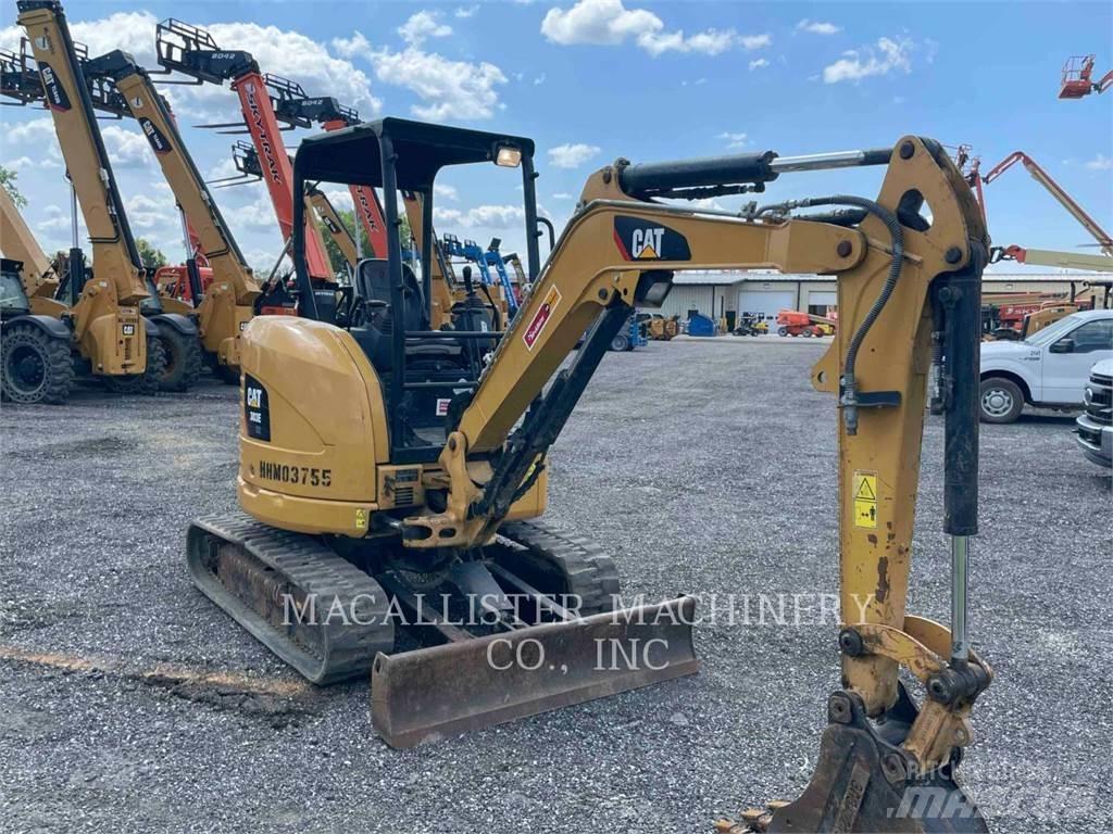 CAT 303ECR Pelle sur chenilles