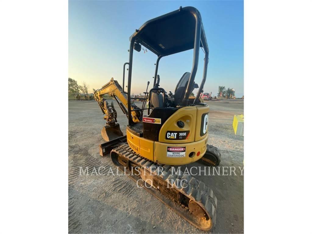 CAT 303ECR Pelle sur chenilles