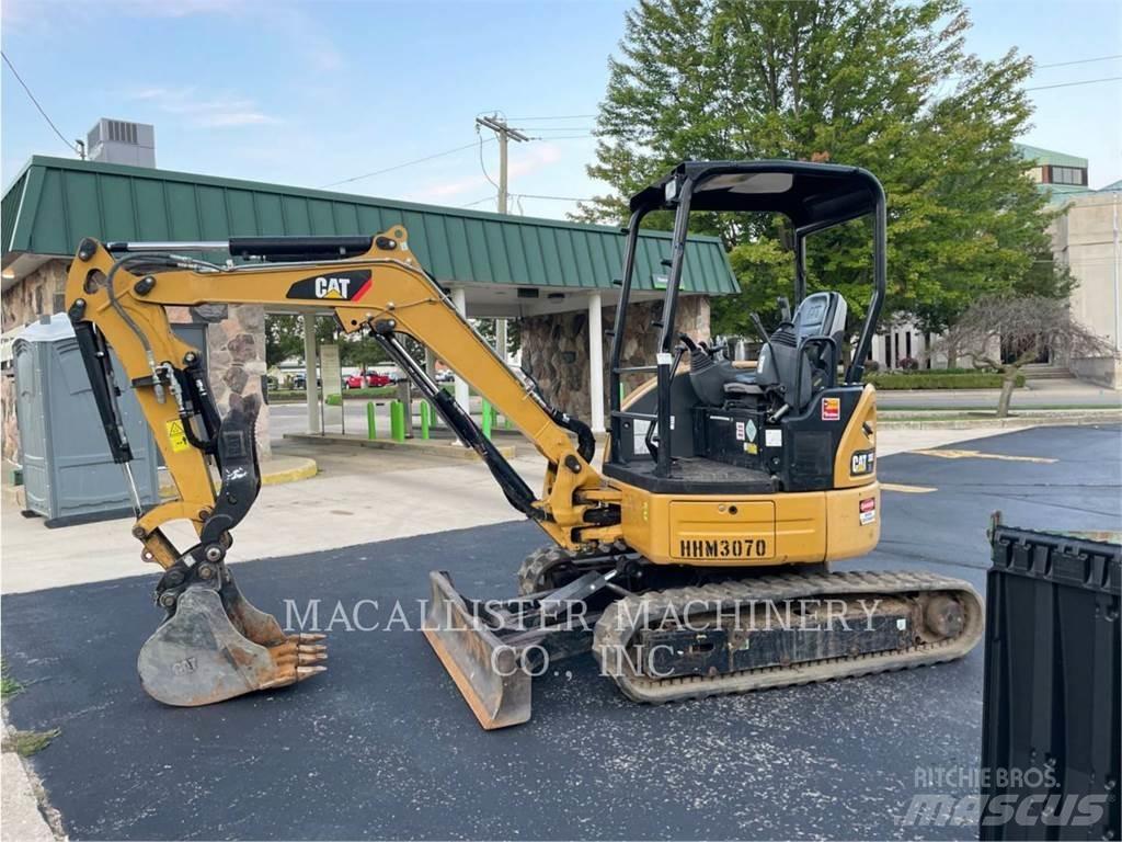 CAT 303ECR Pelle sur chenilles