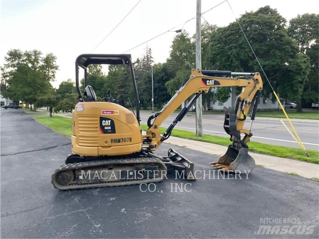CAT 303ECR Pelle sur chenilles