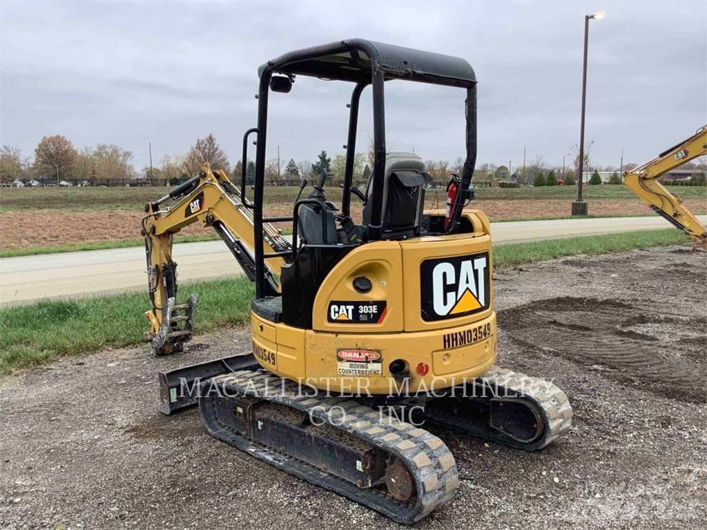 CAT 303ECR Pelle sur chenilles