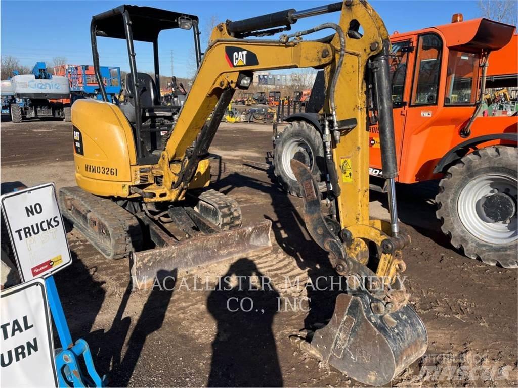 CAT 303ECR Pelle sur chenilles