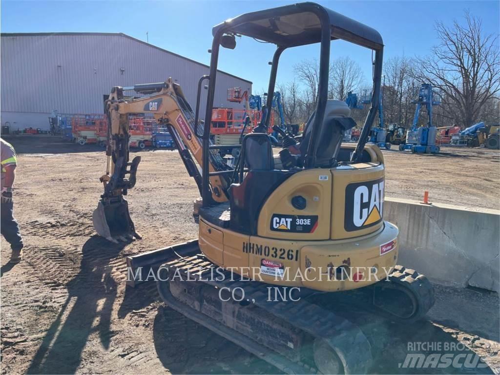 CAT 303ECR Pelle sur chenilles