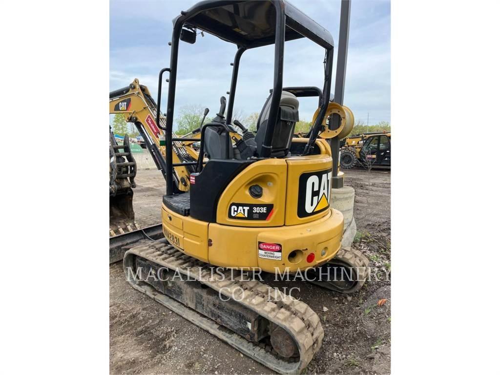 CAT 303ECR Pelle sur chenilles