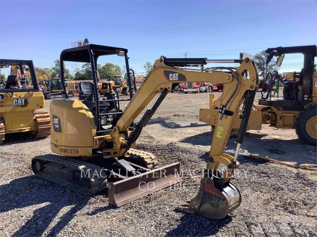 CAT 303ECR Pelle sur chenilles