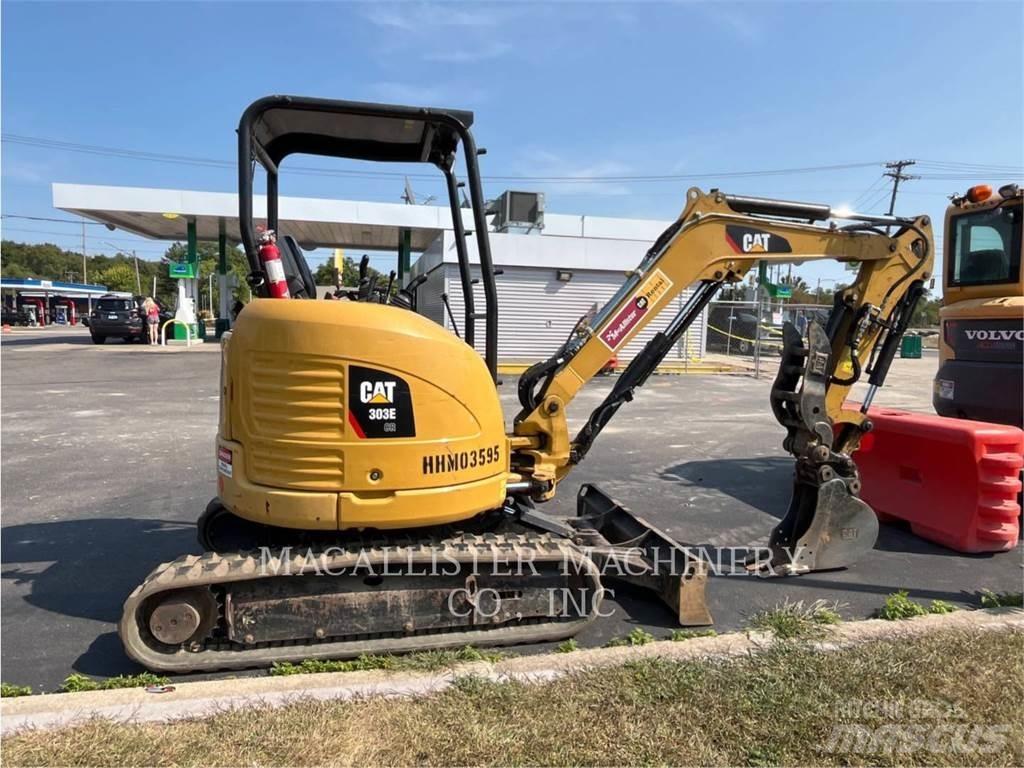 CAT 303ECR Pelle sur chenilles