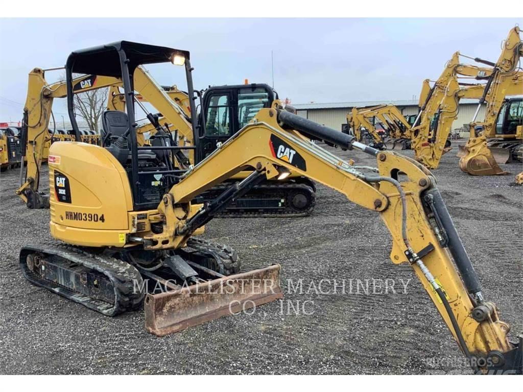 CAT 303ECR Pelle sur chenilles
