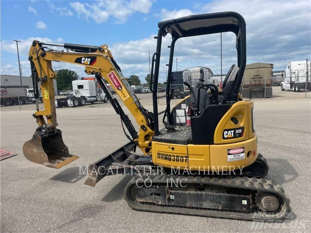 CAT 303ECR Pelle sur chenilles