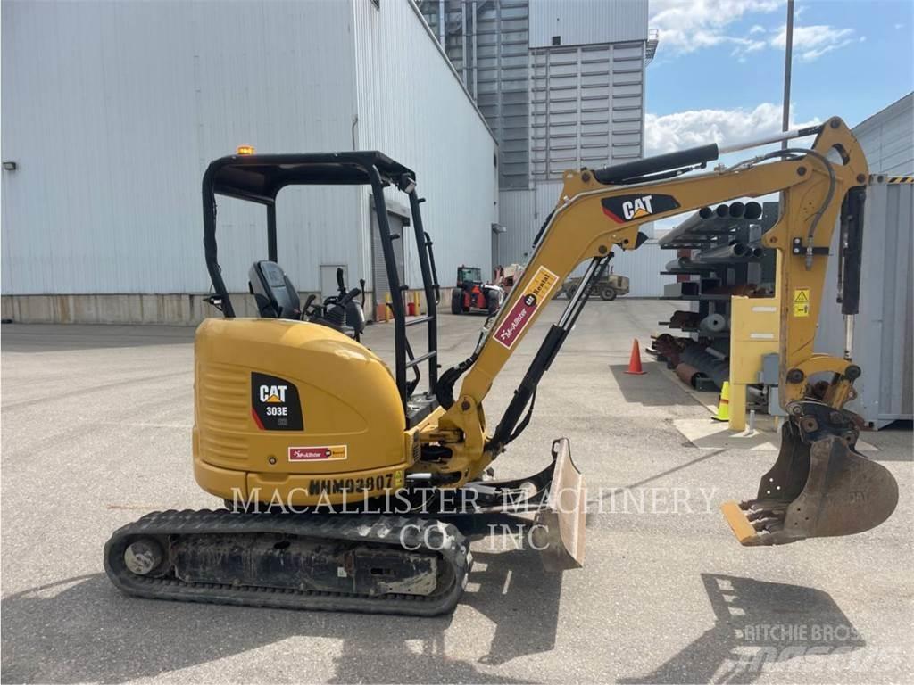 CAT 303ECR Pelle sur chenilles