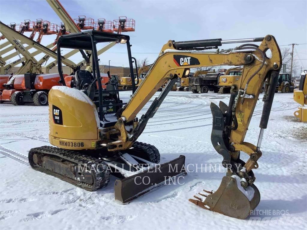 CAT 303ECR Pelle sur chenilles