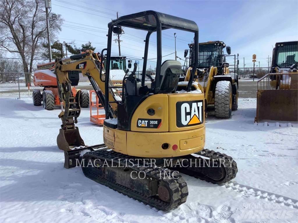 CAT 303ECR Pelle sur chenilles