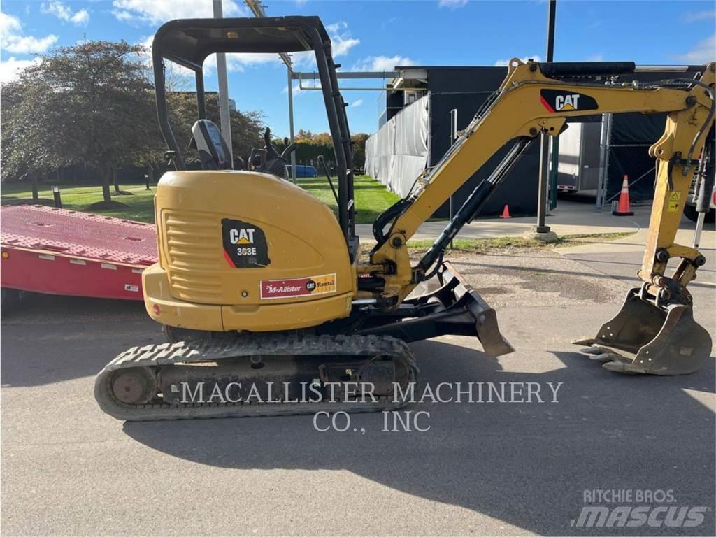 CAT 303ECR Pelle sur chenilles