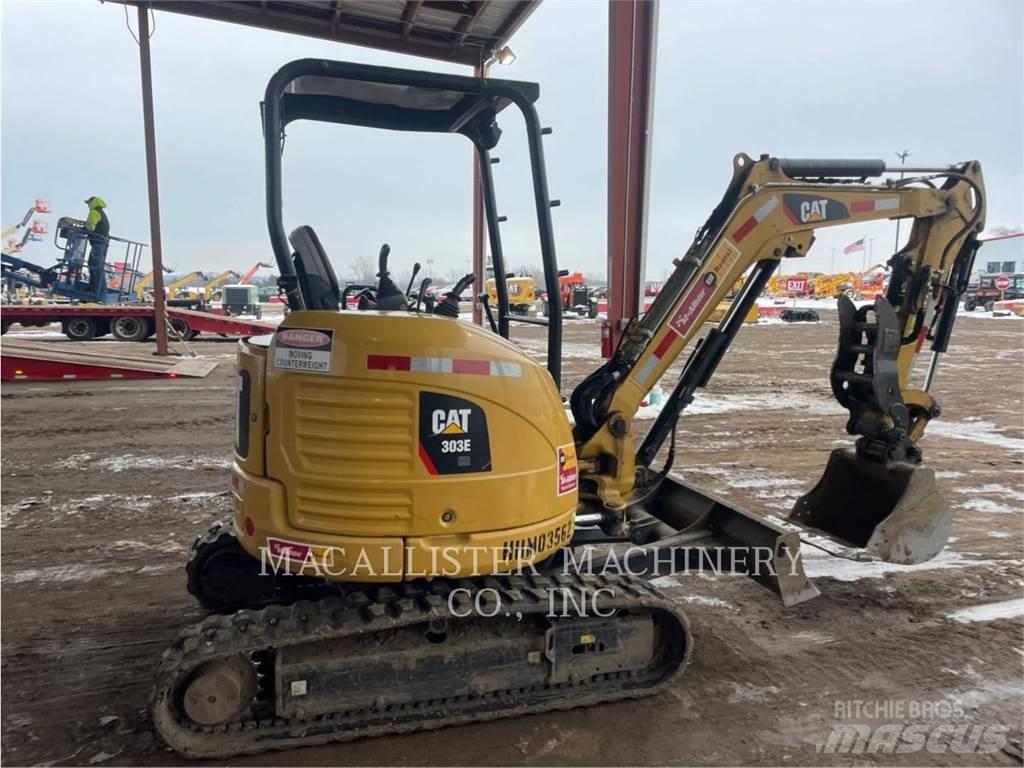 CAT 303ECR Pelle sur chenilles