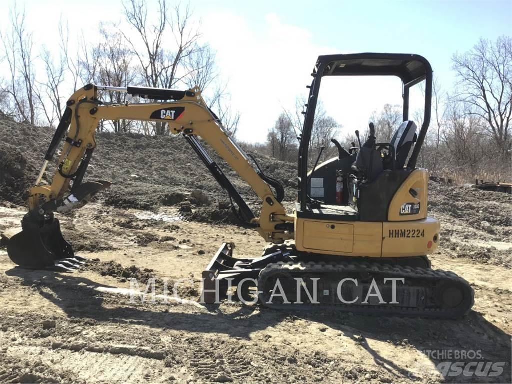 CAT 303ECR Pelle sur chenilles