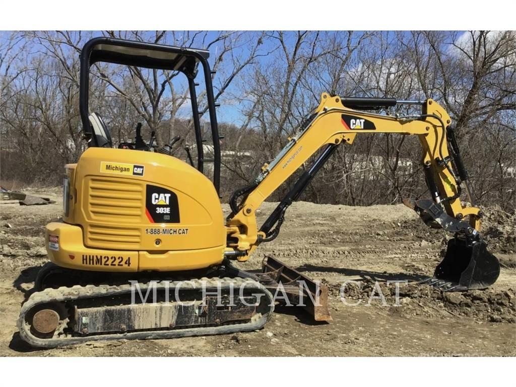 CAT 303ECR Pelle sur chenilles
