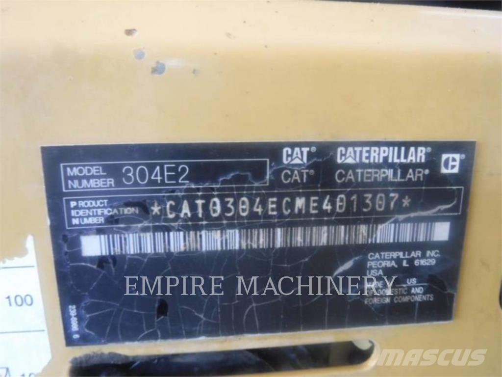 CAT 304E2 Pelle sur chenilles