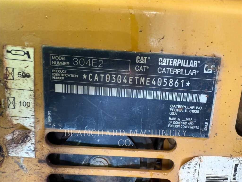CAT 304E2 Pelle sur chenilles