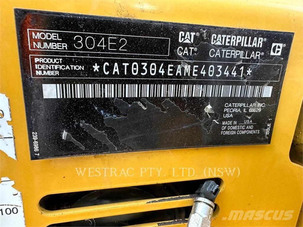 CAT 304E2CR Pelle sur chenilles