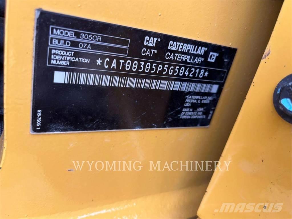CAT 305 Pelle sur chenilles
